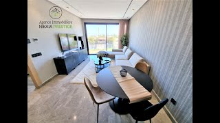 Location STUDIO Meublé avec VUE MER, proche de la Corniche, Quartier AIN DIAB à Casablanca