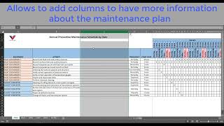 ✅ PREVENTIVE MAINTENANCE SCHEDULE IN EXCEL 2024