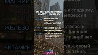 Про четвертый дефицит читайте в тг, ссылка в описании профиля #нутрициолог #витамины