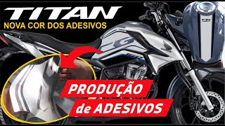 LANÇAMENTO CG 160 - TOP este Lançamentos de Adesivos nestas cores especiais para Titan 160 e Fan 160