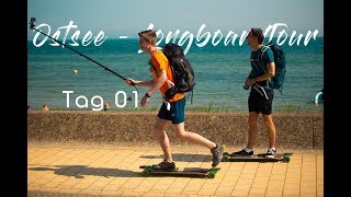 Tag 1 | Ostsee - LongboardTour | Lübeck → Fehmarn | Joel Pingel