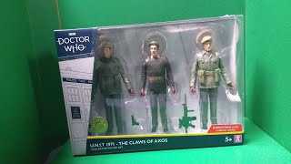 Doctor Who B&M Figure Review: UNIT 1971 - The Claws Of Axos Set