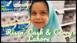 RISEN Cash & Carry Lahore, a quick tour with Zahra. Kids Corner and Stationary