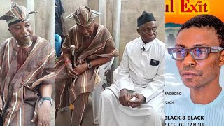 PAINFUL EXIT : OLUWO OF IWO PAYS COURTESY VISIT TO SISI QUADRI FATHER