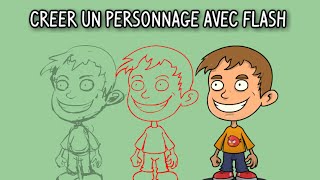 Créer un personnage avec Flash