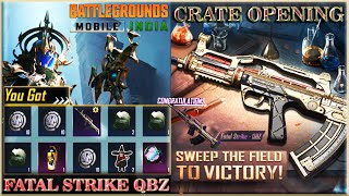 FATAL STRIKE CRATE OPENING | LUCKIEST EVER  CRATE OPEING | GOT QBZ IN AND MORE ITEMS IN 11 CRATES