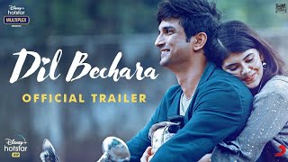 Dil Bechara Official trailer | Sushant singh Rajput | sanjana sanghi | mukesh chhabra| AR Rahman