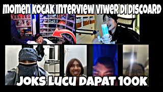 SESI DISCOARD DEANKT"AUDISI JOKS LUCU DARI VIEWER"❗