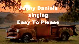 Easy To Please, Janie Fricke, 80s Country Pop Music Love Song, Jenny Daniels Cover