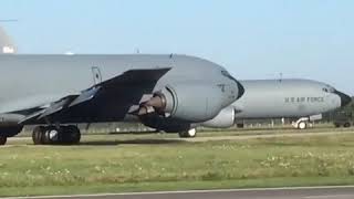 USAF KC135R taxiing 23/10/18