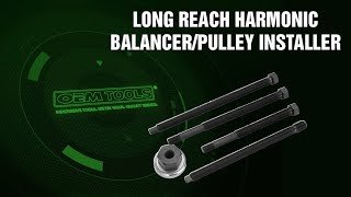 OEMTOOLS 27306 Long Reach Harmonic Balancer/Pulley Installer