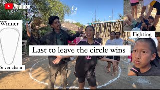 Last to leave the circle wins the silver chain || Arunachal Pradesh village lifestyle vlog 🇮🇳