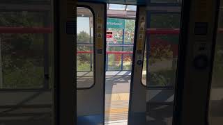 TfL Docklands Light Railway Doors Closing at Crossharbour Station