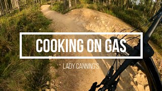 COOKING ON GAS MTB TRAIL - LADY CANNING'S