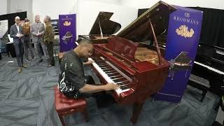 Namm 2024 Kris Nicholson Demo a Broadman PE162 Bubinga Grand Piano