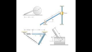 Solved Rigid Body Dynamics Problems for Exam Preparation