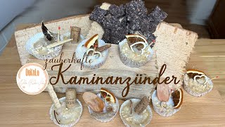 Kaminanzünder selbst gemacht - so einfach, so effektiv | DIY Upcycling