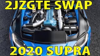 How to swap a 2JZGTE into the 2020 GR Supra A90