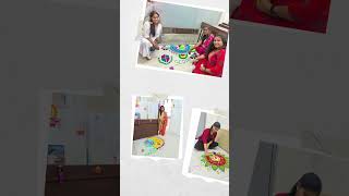 Diwali delight at SCOPE | Rangoli competition|Diwali Celebration|College fun #education #celebration