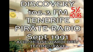 1991 Discovery FM 105.3 Tenerife House/Techno/Early Hardcore Rave