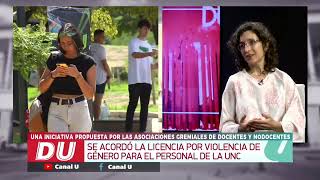 Licencia por Violencia de Género para el personal de la UNC