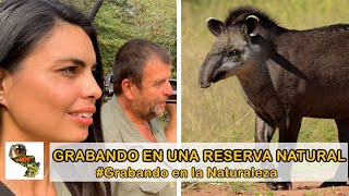 Grabando en la Naturaleza! Una reserva natural!