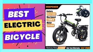 DEEPOWER 2000W Adults Electric Bike Bicycle 48V 25AH 20 Inch Fat