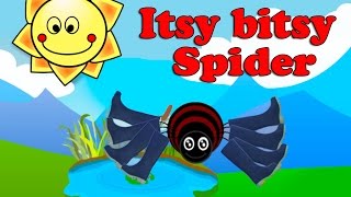 Itsy Bitsy Spider | Nursery Rhymes | Spider