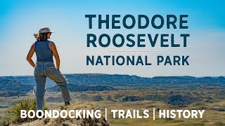 This Park Surprised Us 🫢 | Theodore Roosevelt National Park | Boondocking & Things to Do