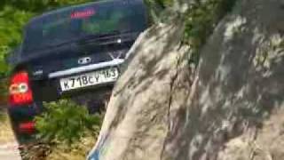 Lada Priora Hatchback (black).flv