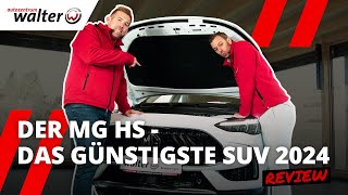 Stimmt Preis Leistung beim günstigen SUV 2024? | MG HS Review | Komfort