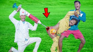 Very Special Must Watch New Funny Comedy Video 2024 Try To Not Laugh Injection Funny Video Ep 242