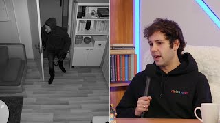 David Dobrik's Home Intruder Caught on Camera