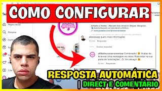 ✅RESOLVIDO! COMO CRIAR AUTOMAÇÃO DE RESPOSTA AUTOMÁTICA NO INSTAGRAM | RESPONDE COMENTÁRIO E DIRECT