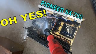 Power Washing My Pioneer SX-750 And Seeing If It Still Works