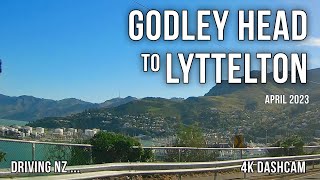 Driving New Zealand: Christchurch - Godley Head to Lyttelton 4K