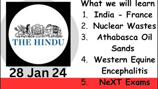 28 January 2024 The Hindu Newspaper Analysis