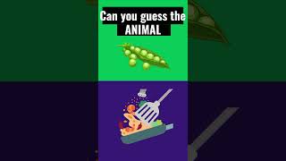 Guess the ANIMAL by Emoji? 🐶  #emojiquizz #animalfacts #english #quizetime #riddles #shorts