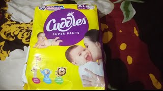 Cuddle diaper /best diaper for 👶 baby..diaper for baby with  quick absorption