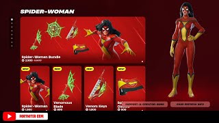 Fortnite Item Shop 21 October 2024 SPIDER-WOMAN