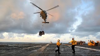 Island Knights Resupply USS Carl Vinson