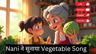 Nani ने सुनाया Vegetable Song || Kids Rhymes