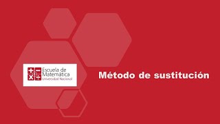 Método de sustitución