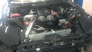 Keith's 4G63 FD RX7 Precision 6262 First start