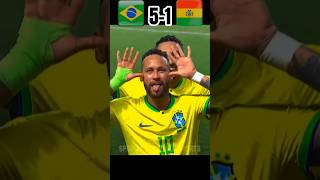 Brazil vs Bolivia 5-1 2023 #neymar 🔥🤫#football #youtubeshorts #shorts