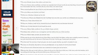 READING THE ENTIRE KJV BIBLE -EP.99 (1 CHRONICLES 13-)