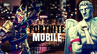 FORTNITE MOBILE BEST PLAYER 75 WINS PLAYING WITH SUBS