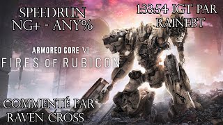 Armored Core 6 - Speedrun Commenté NG+ Any% par RaineBT 1:33:54 IGT | FR