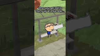 Getting told to hurry up as a white boi #animation #funny #handclap