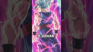 TOP MOST STRONGEST SAIYAN || #shorts